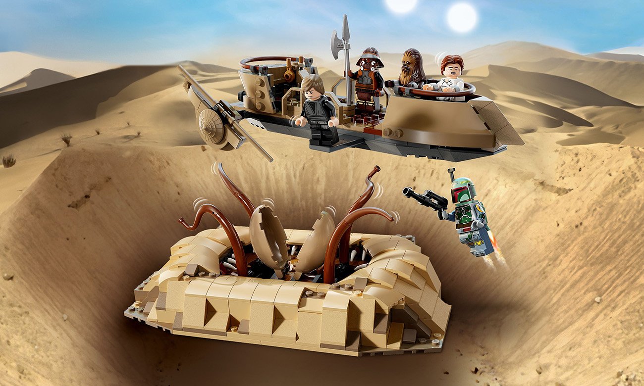 LEGO Star Wars Wüstenbarke und Sarlacc-Höhle 75396