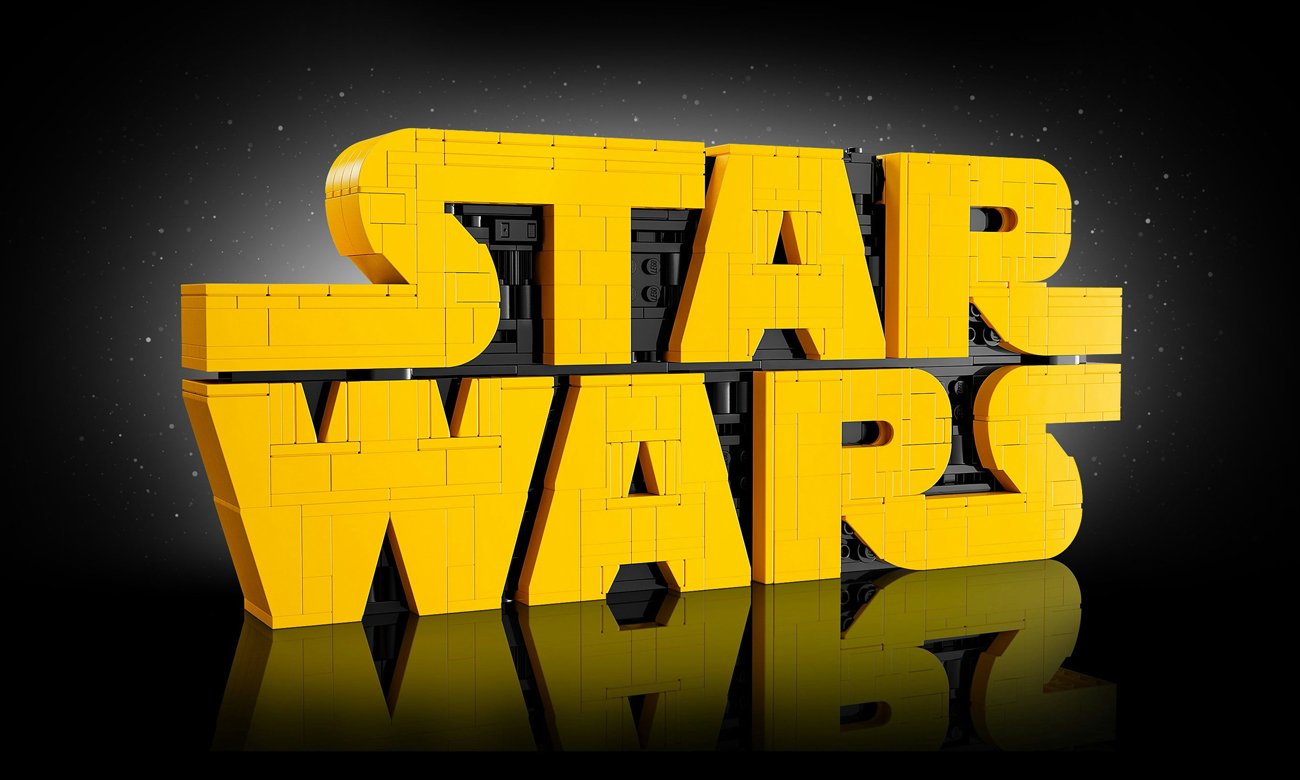 LEGO Star Wars 75407 Logo Star Wars zbudowane z klocków