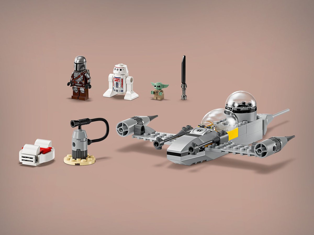 LEGO Star Wars 75410 Mando und Grogus N-1-Starfighter