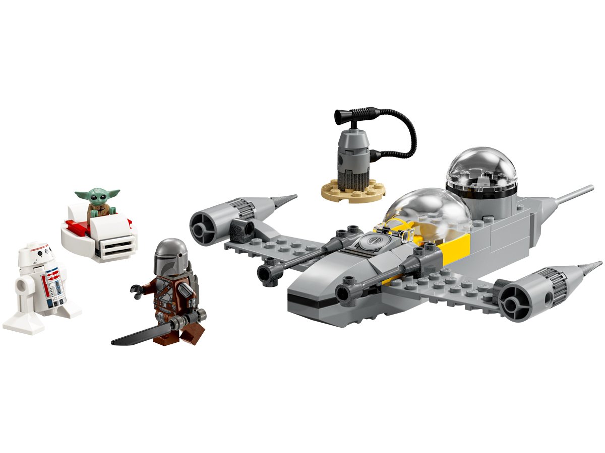 LEGO Star Wars 75410 Mando und Grogus N-1-Starfighter