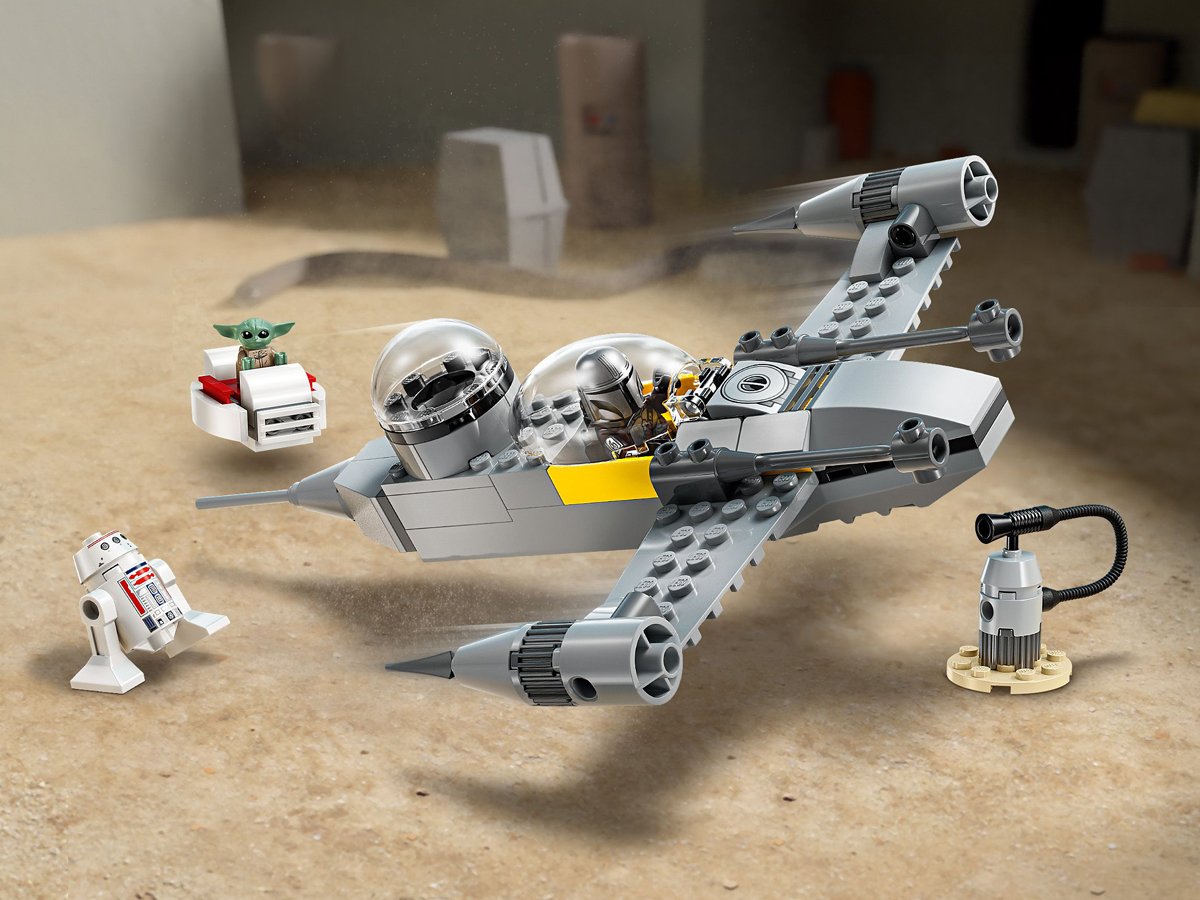 LEGO Star Wars 75410 Mando und Grogus N-1-Starfighter