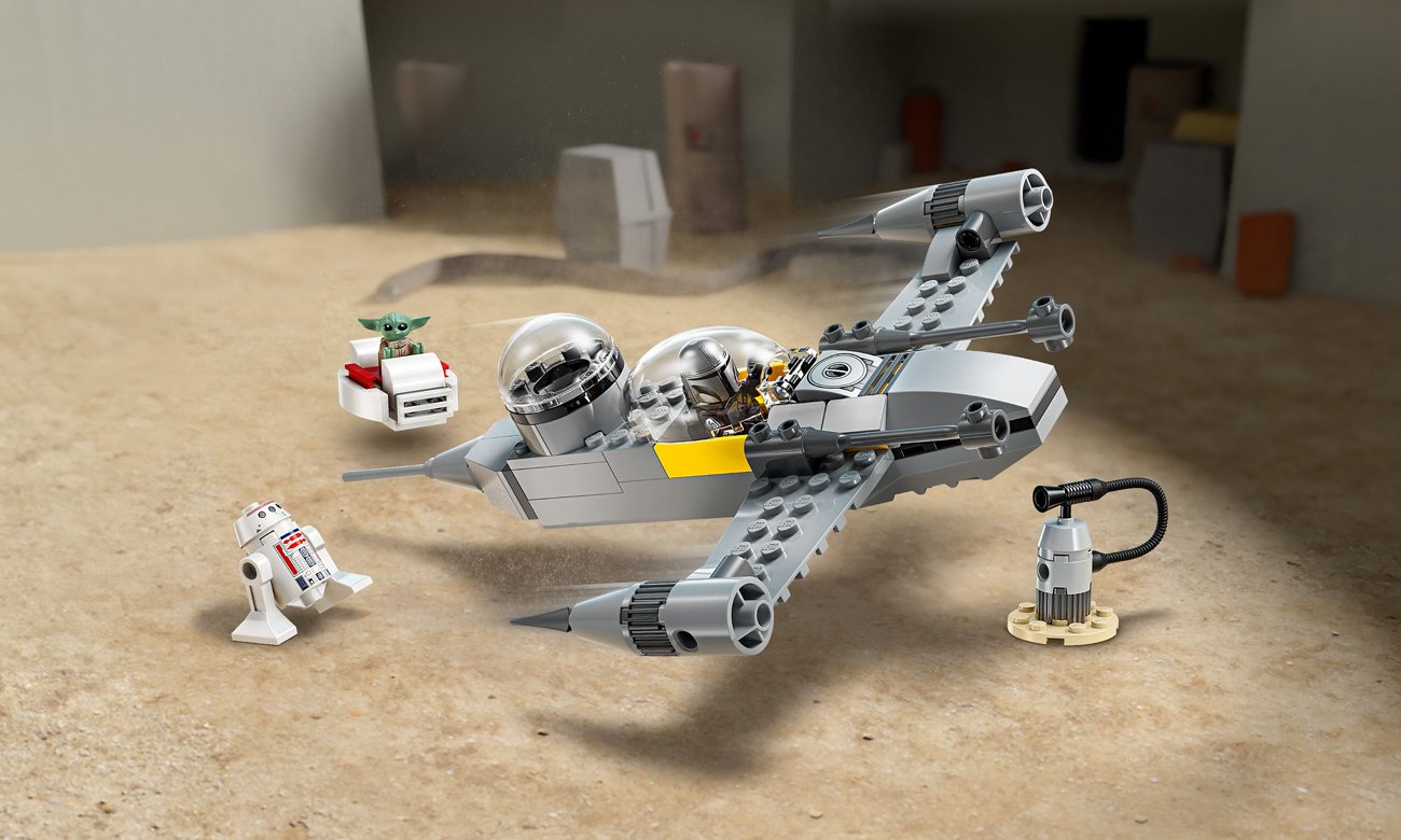 LEGO Star Wars 75410 Mando und Grogus N-1-Starfighter