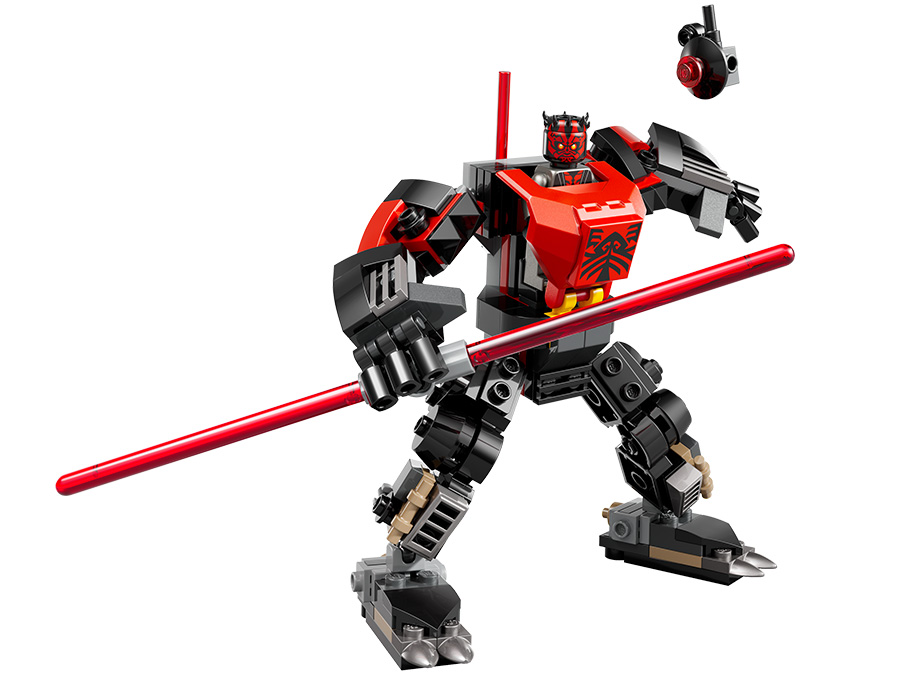 LEGO Star Wars 75411 Mech Dartha Maula zawartość zestawu