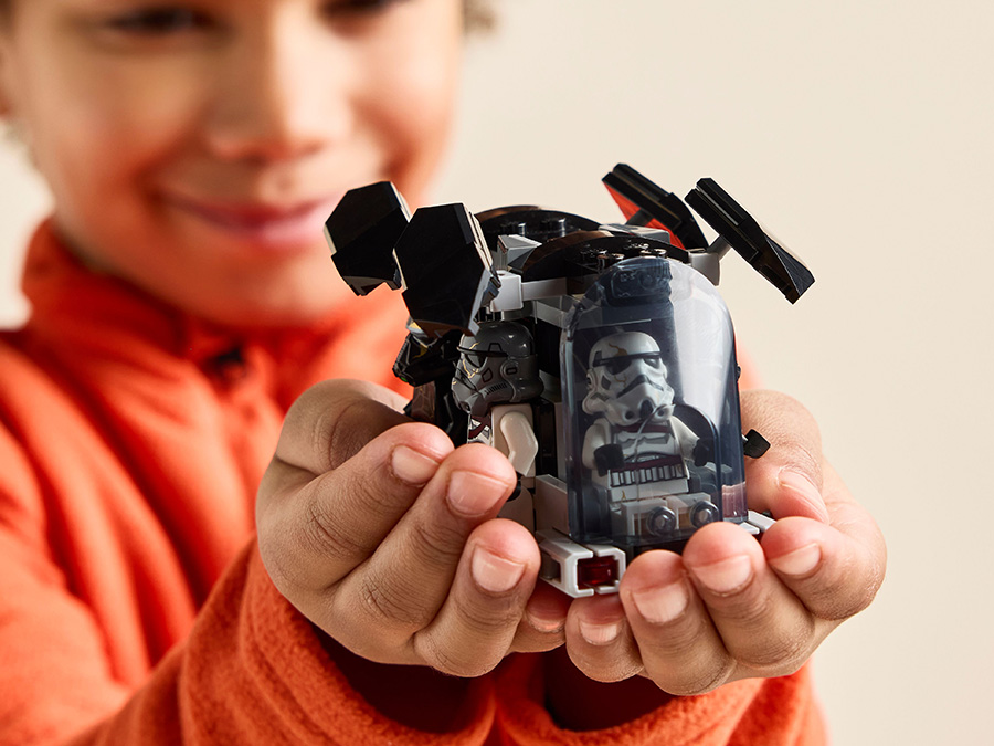 LEGO Star Wars Szturmowiec Śmierci i nocny szturmowiec — zestaw bitewny 75412 detale