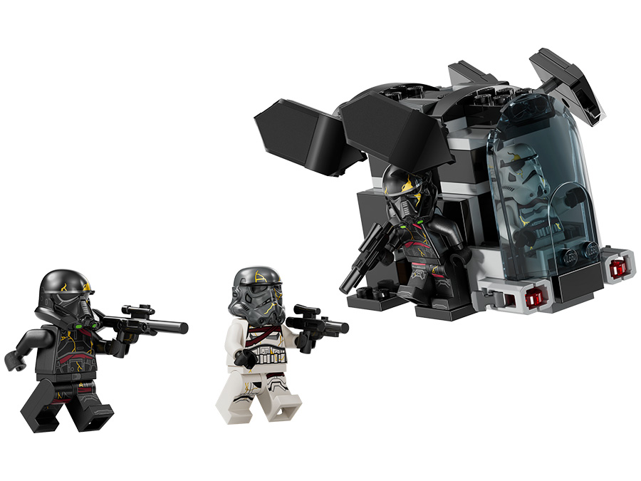 LEGO Star Wars Szturmowiec Śmierci i nocny szturmowiec — zestaw bitewny 75412 zawartość zestawu