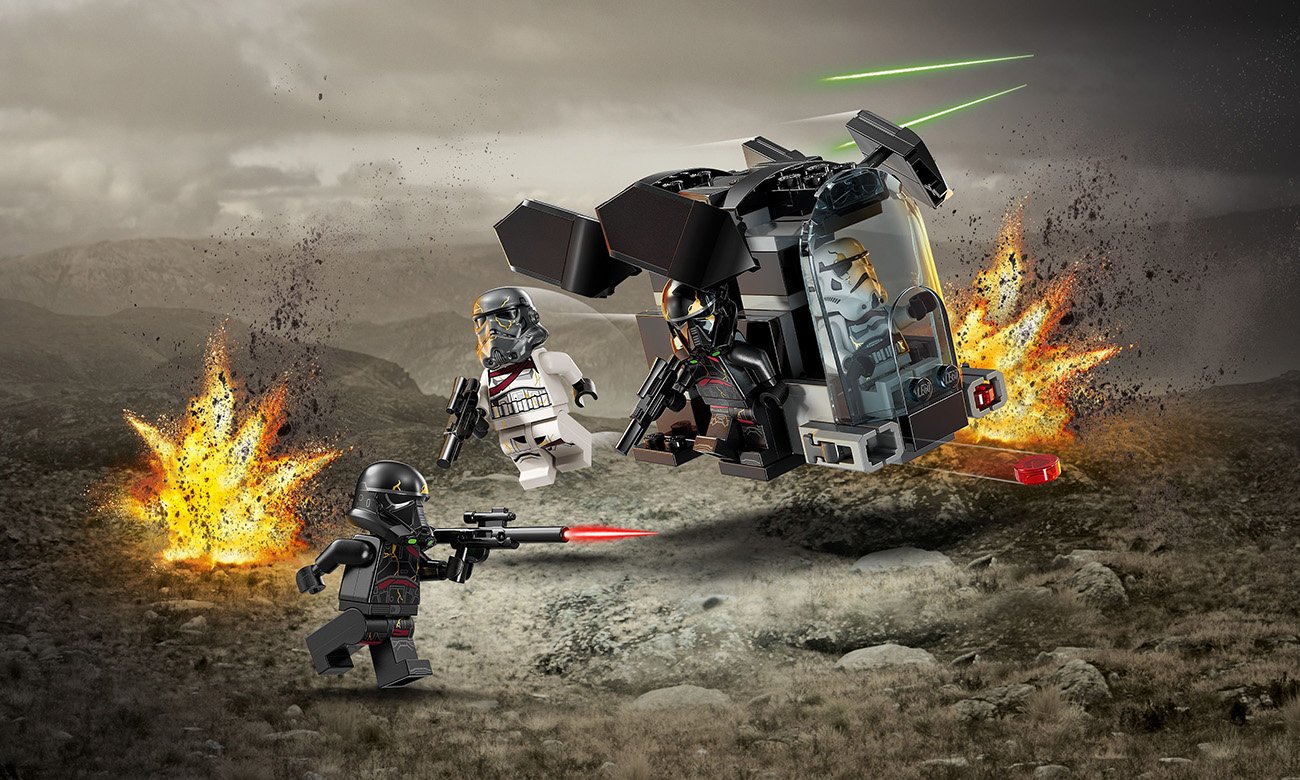 LEGO Star Wars Szturmowiec Śmierci i nocny szturmowiec — zestaw bitewny 75412