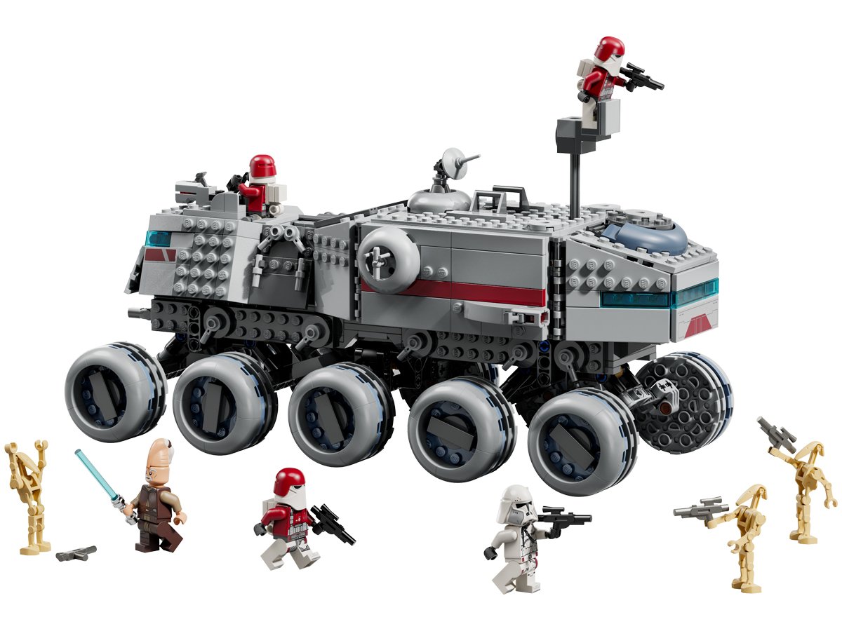 LEGO Gwiezdne Wojny: Wojny klonów Czołg Republiki Juggernaut 75413