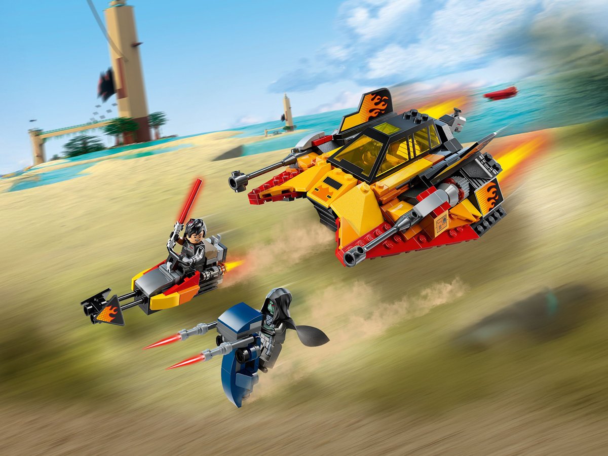 LEGO Star Wars Płomienny śmigacz śnieżny 75414