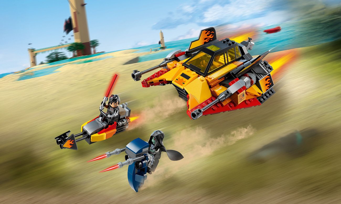 LEGO Star Wars Płomienny śmigacz śnieżny 75414