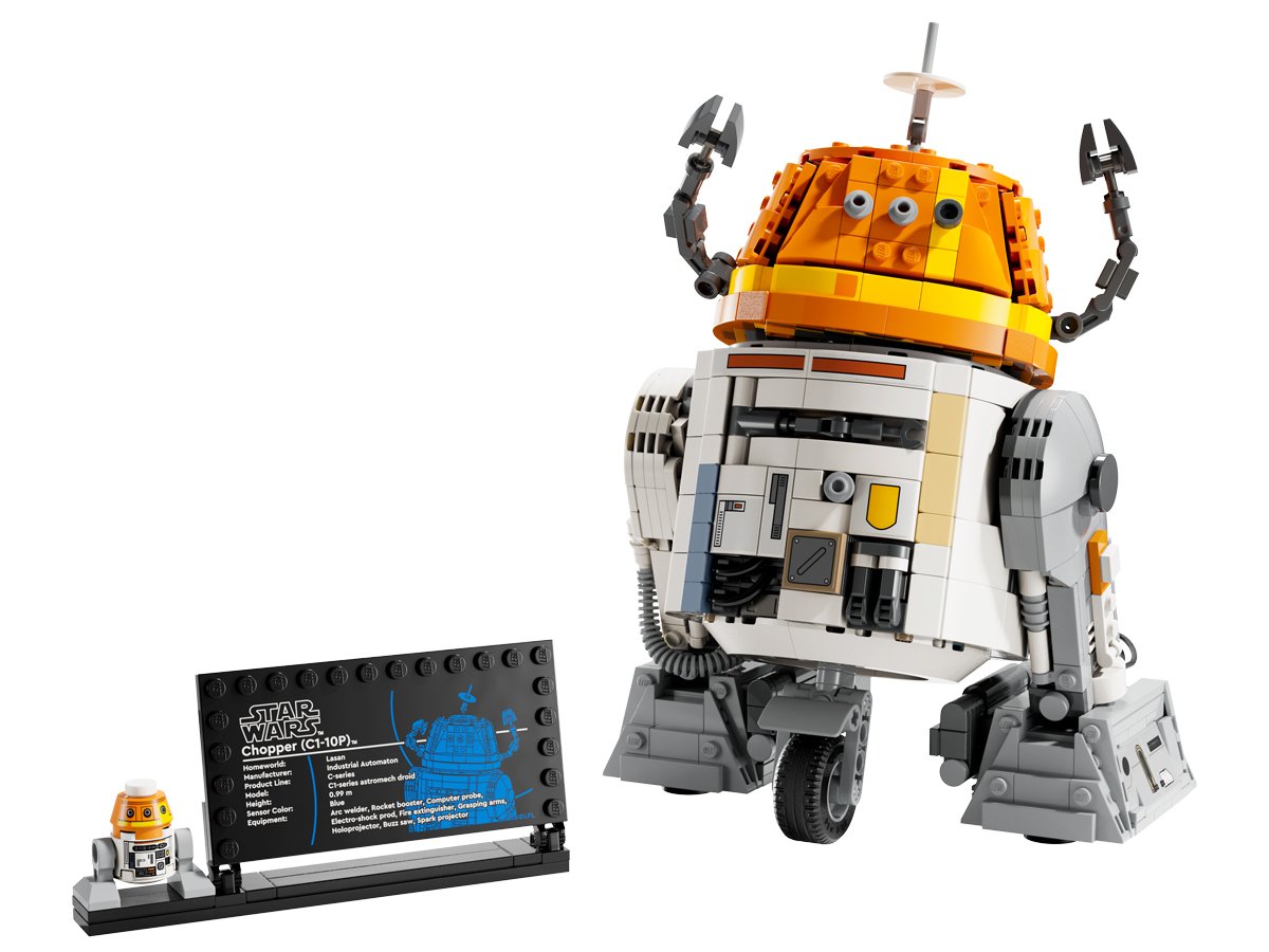 LEGO Star Wars 75416 Droid astromechaniczny Chopper (C1-10P)