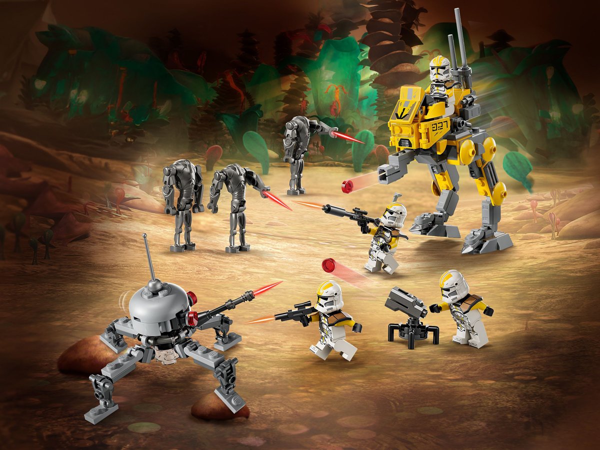 LEGO Star Wars 75431 Zestaw bitewny – żołnierze-klony z 327. korp