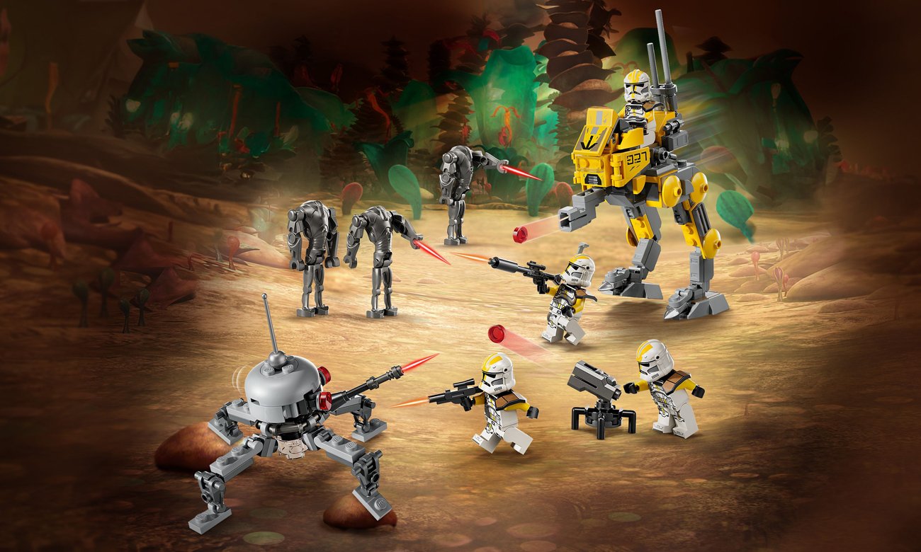 LEGO Star Wars 75431 Zestaw bitewny – żołnierze-klony z 327. korp