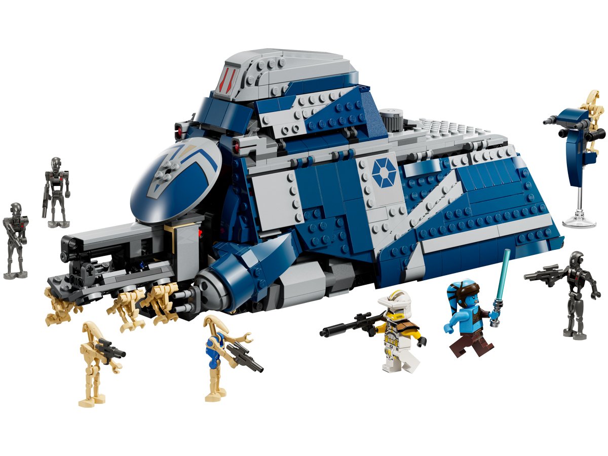LEGO Gwiezdne Wojny: Wojny klonów Transporter MTT Separatystów z bitwy o Felucję 75435
