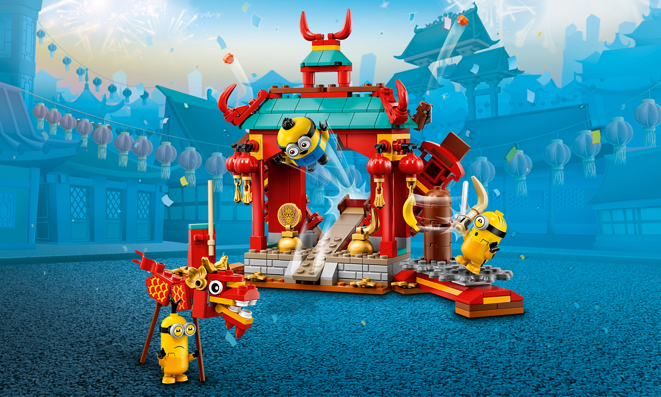 LEGO Minions Minionki i walka kung-fu