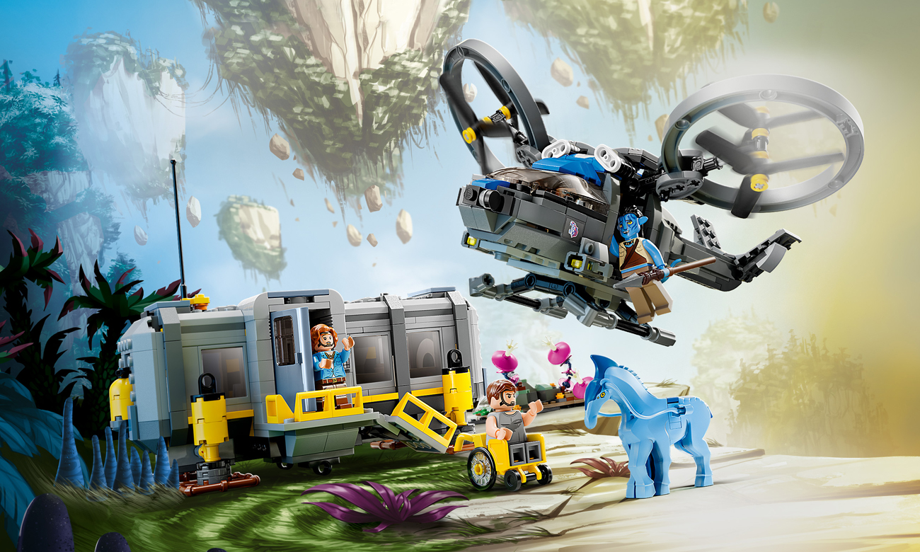 LEGO Avatar 75573 Latające góry stanowisko 26 i Samson