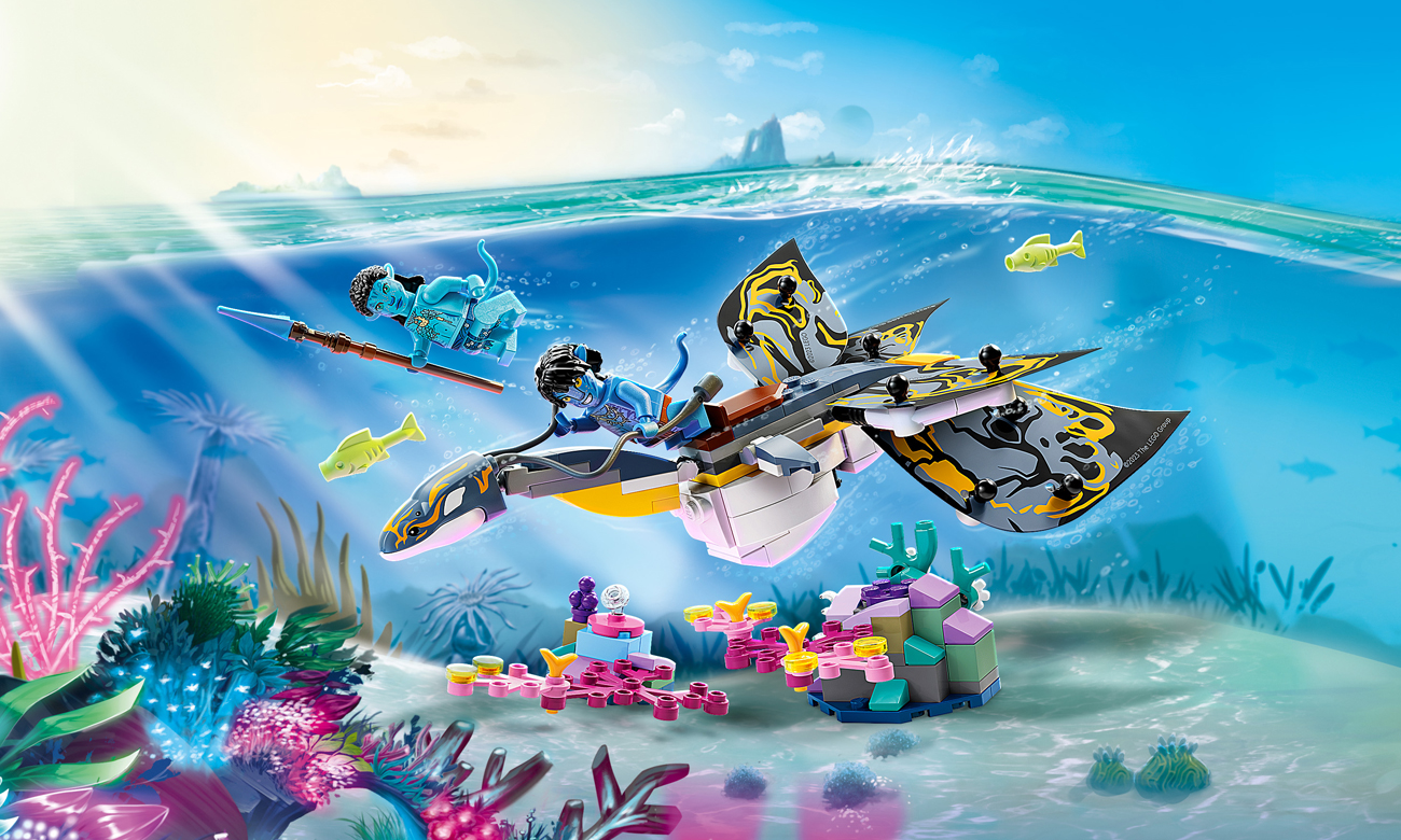 LEGO Avatar Przygoda ze skimwingiem
