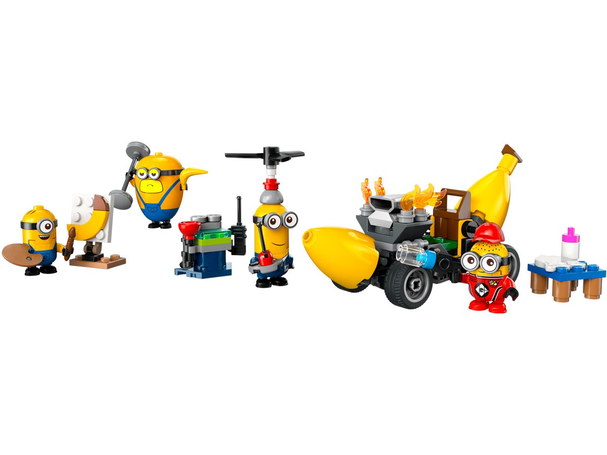 LEGO Minions und Bananenwagen 75580