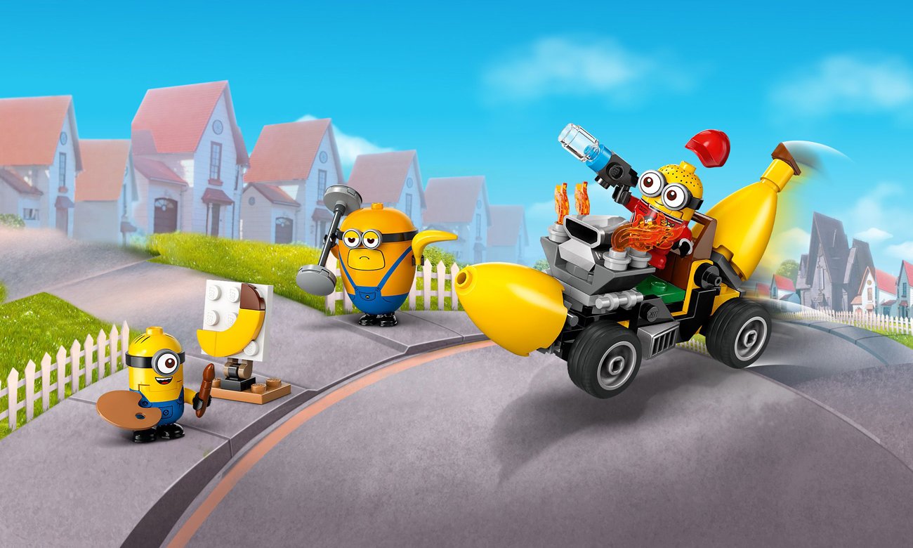 LEGO Minions und Bananenwagen 75580