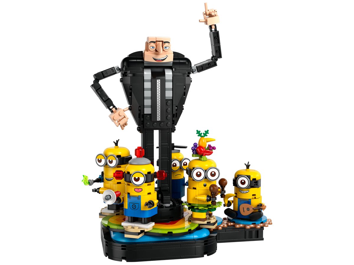 LEGO Gru und die Minions aus LEGO Steinen 75582