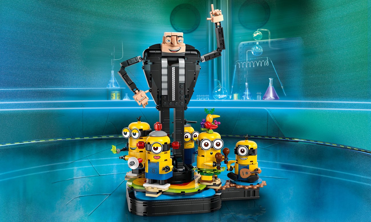 LEGO Gru und die Minions aus LEGO Steinen 75582