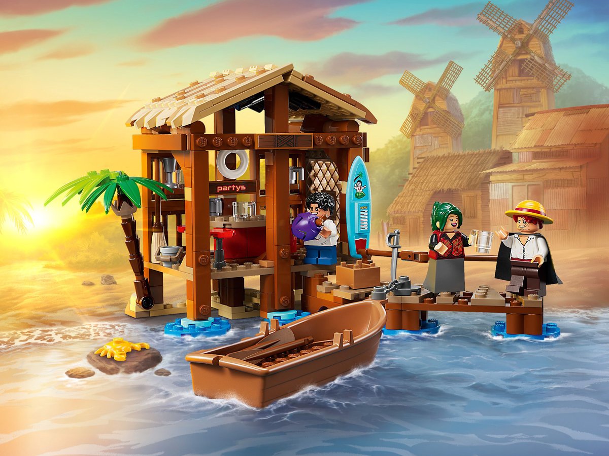 LEGO ONE PIECE 75636 Chatka w wiosce Fuusha