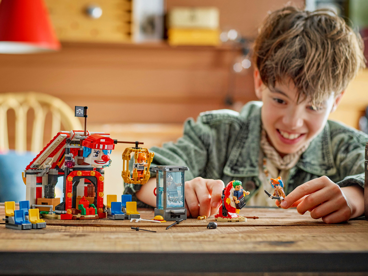 LEGO One Piece 75637 Namiot cyrkowy klauna Buggy’ego