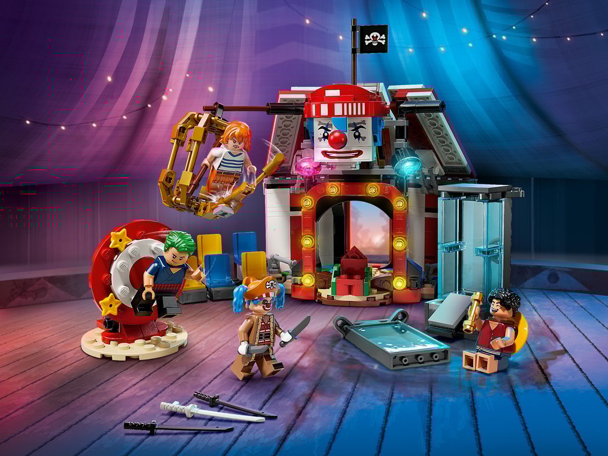 LEGO One Piece 75637 Namiot cyrkowy klauna Buggy’ego