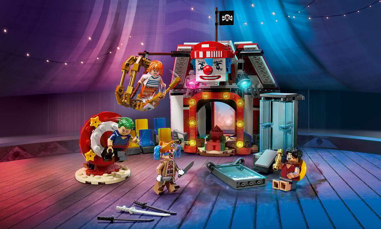 LEGO One Piece 75637 Namiot cyrkowy klauna Buggy’ego
