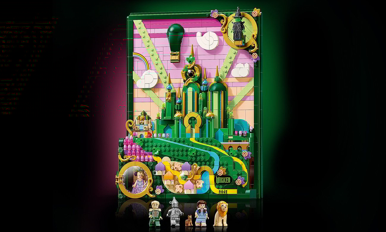 Zestaw LEGO Wicked Obraz Emerald City 75685 - zdjęcie z pudełka