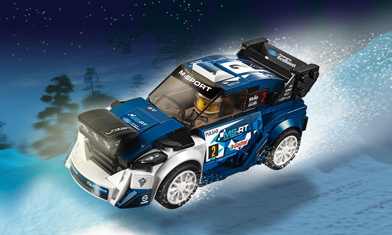 LEGO Speed Champion Ford Fiesta M-Sport WRC