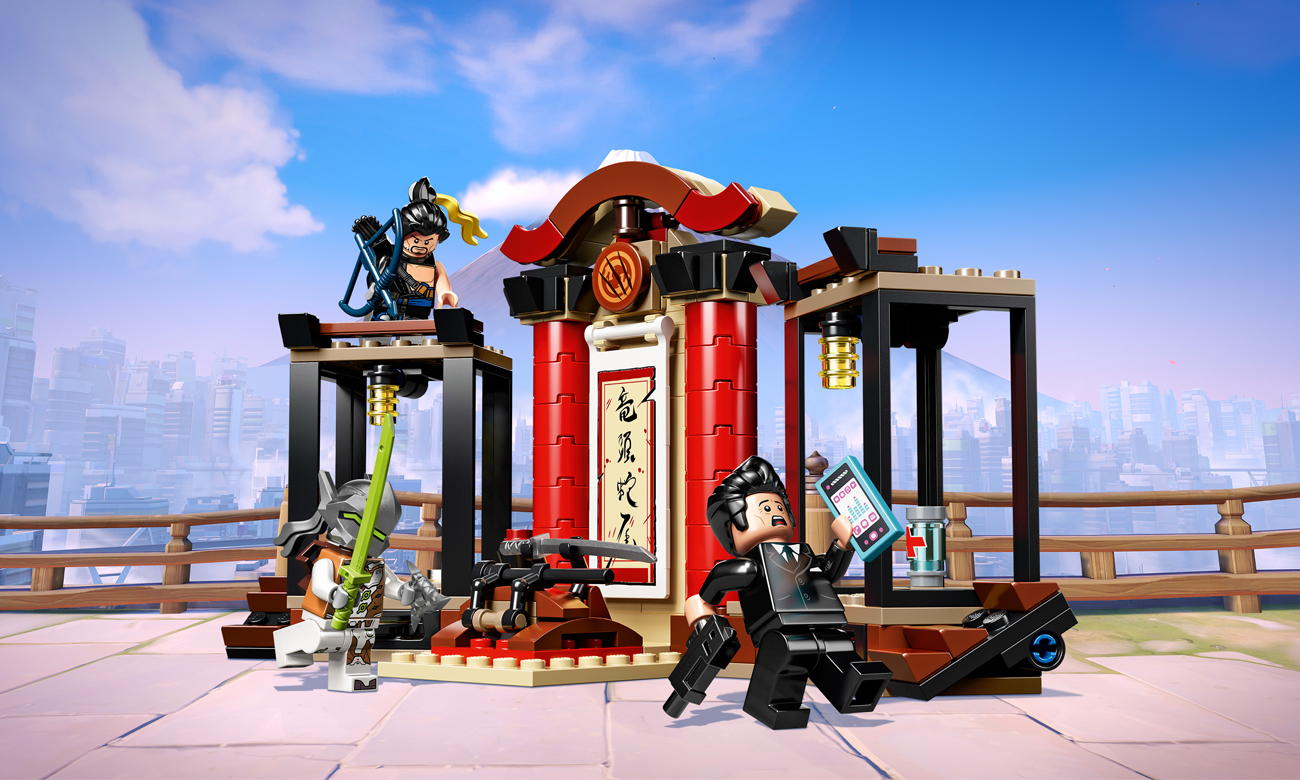 LEGO Overwatch Hanzo vs. Genji