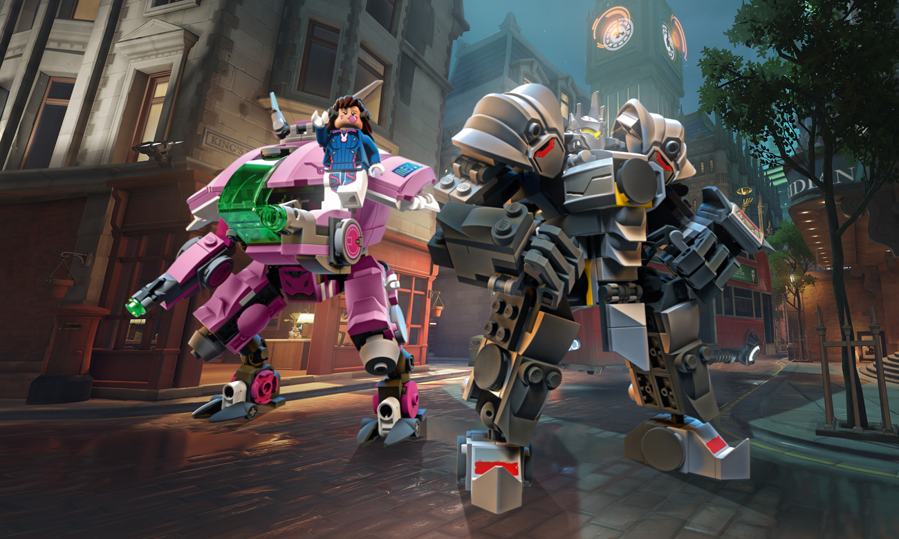 lego overwatch tanki