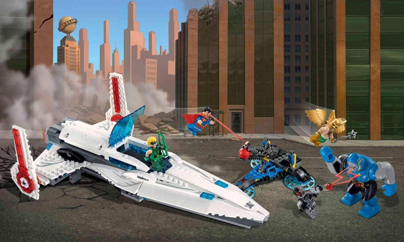 LEGO Super Heroes Inwazja Darkseida 76028