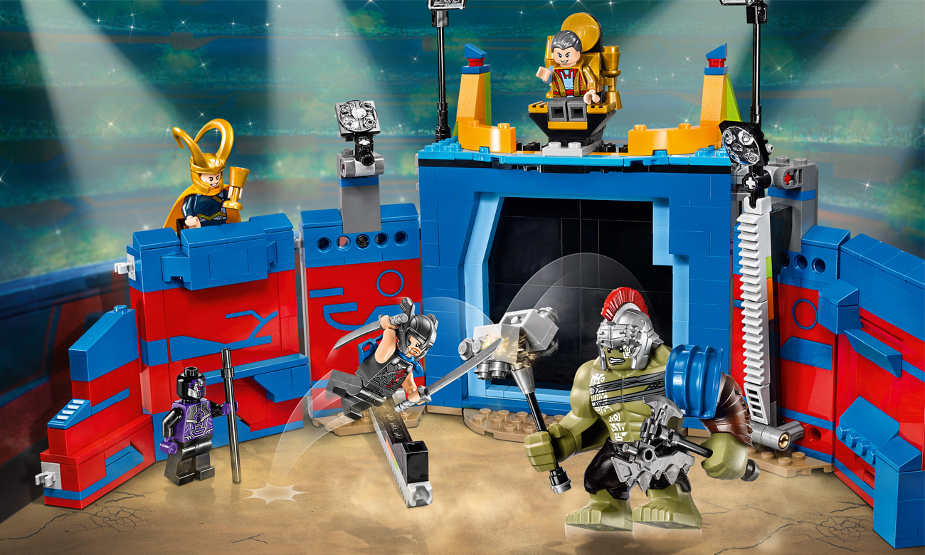 LEGO Marvel Super Heroes Thor kontra Hulk: starcie na arenie