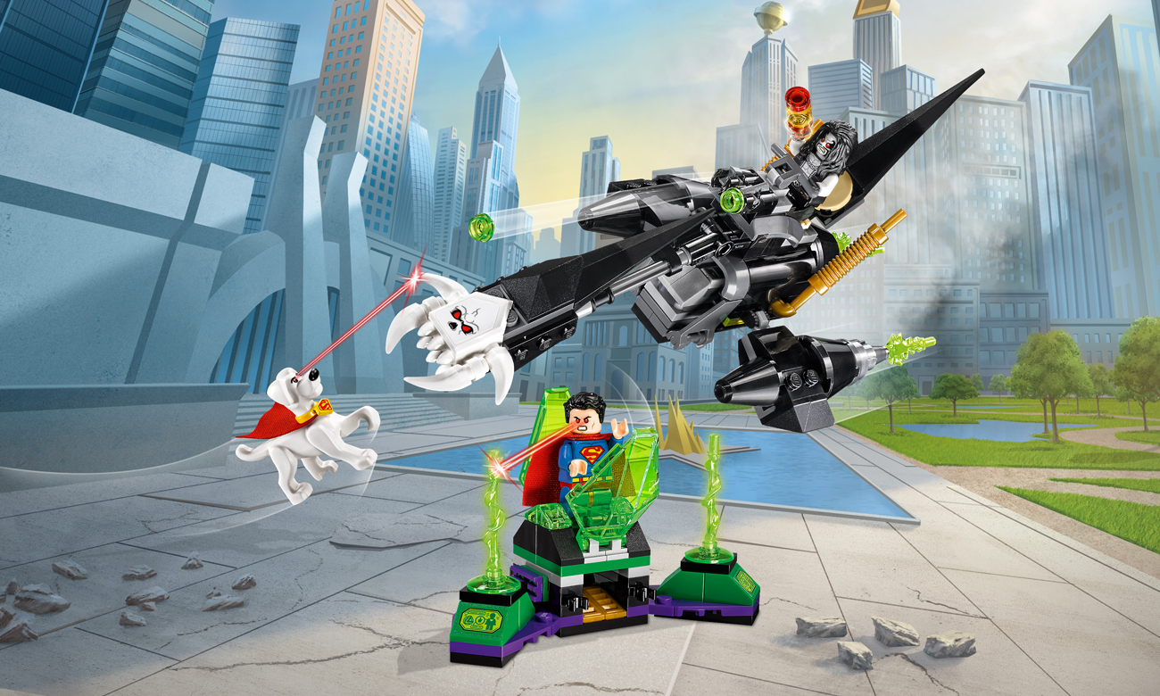 LEGO® DC Comics Super Heroes Superman i Krypto łączą siły