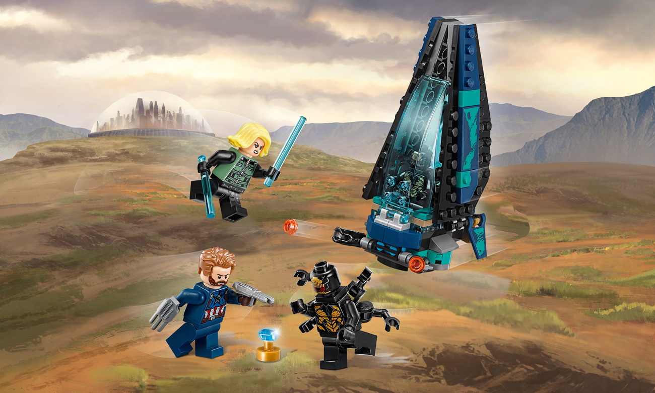 LEGO Marvel Super Heroes Atak statku Outriderów