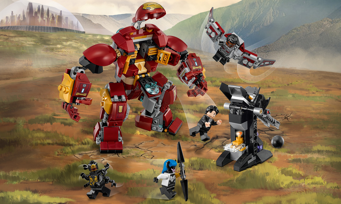 zestaw lego marvel
