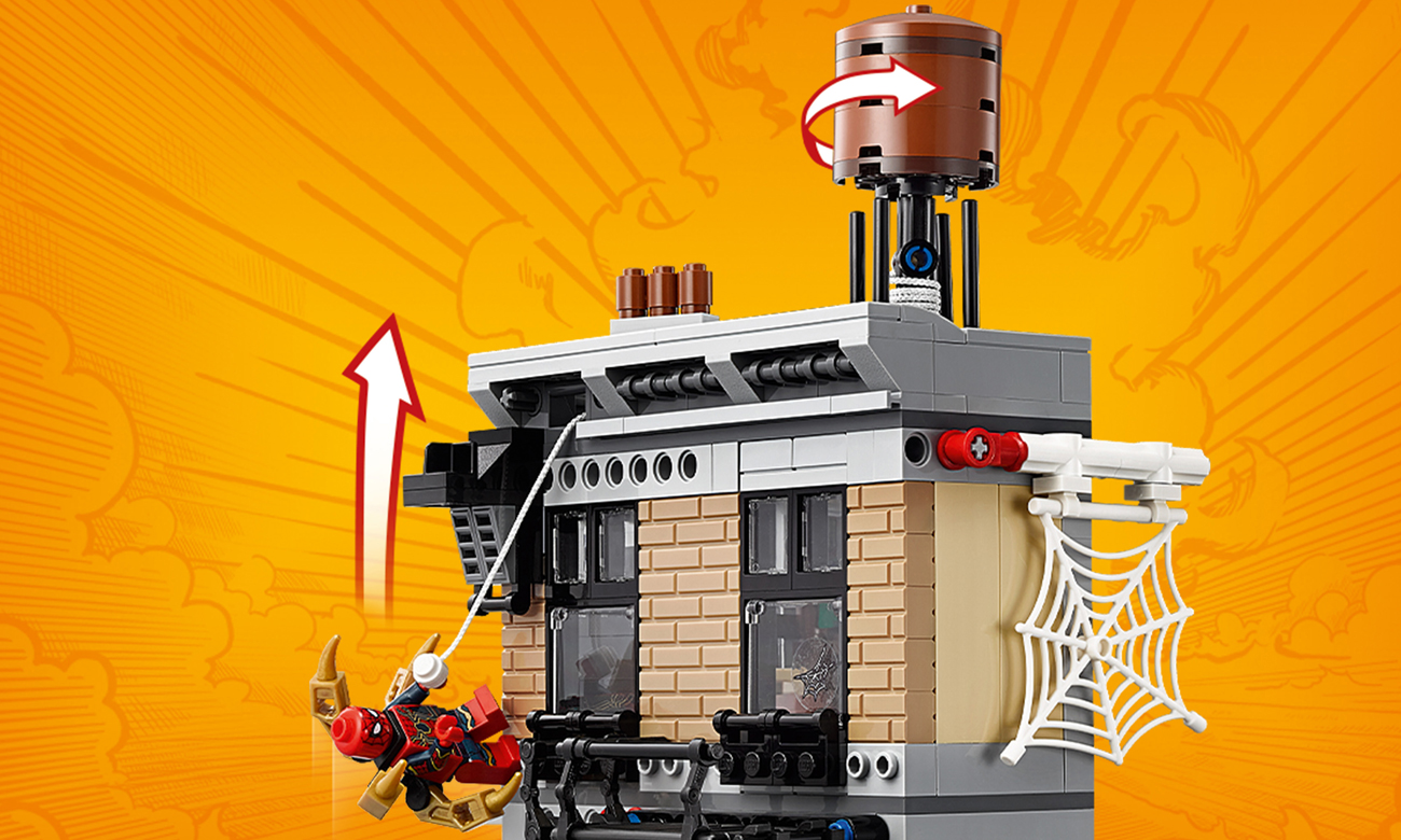 duży zestaw lego marvel