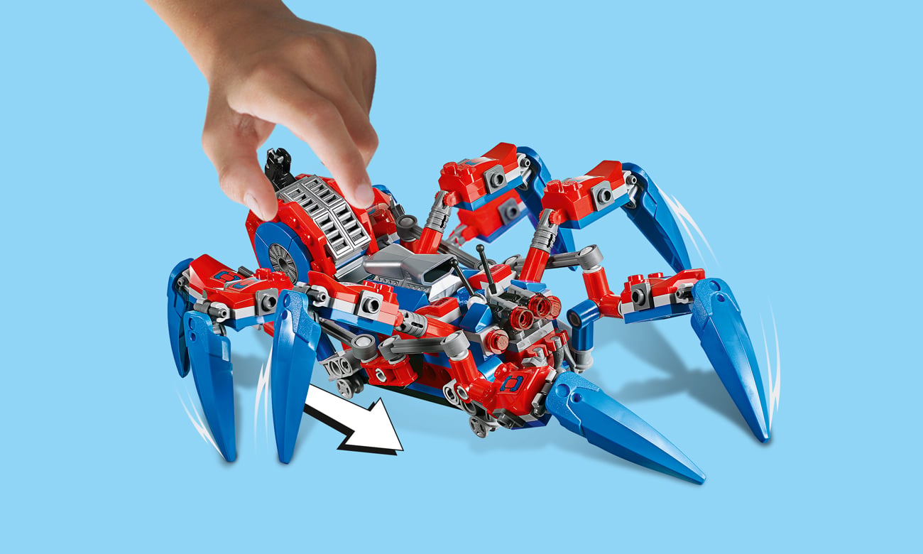 lego spiderman pająk