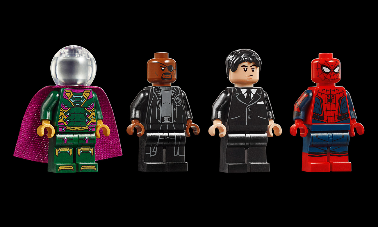 lego spiderman minifigurki