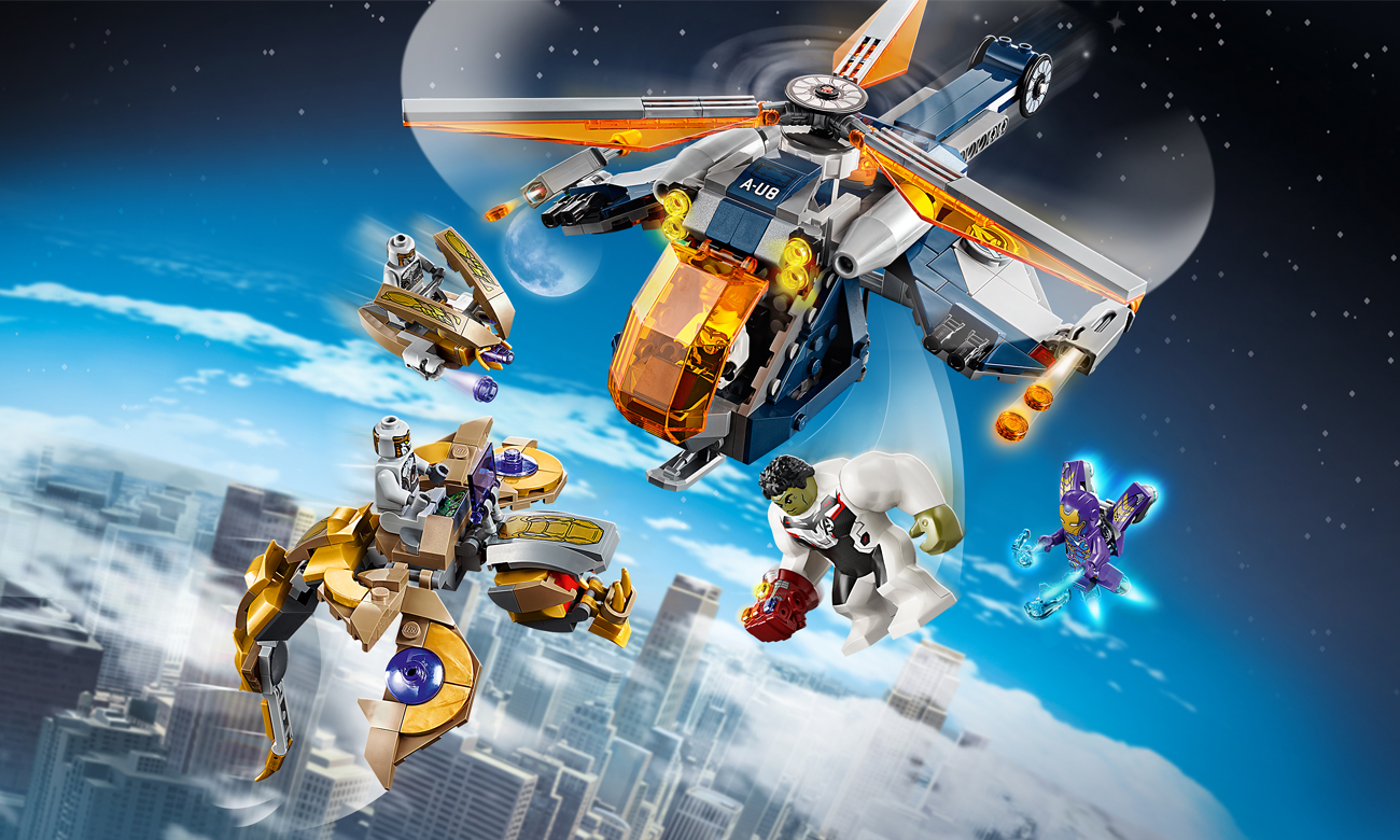 LEGO Marvel Avengers: Upadek helikoptera Hulka