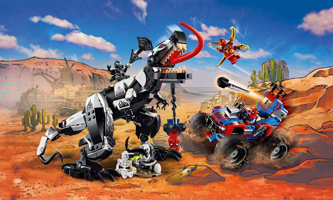 LEGO Marvel Spider-Man Starcie z Venomozaurem
