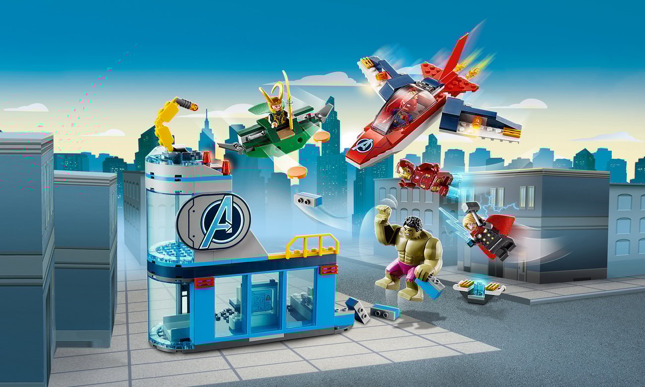 LEGO Marvel Super Heroes Avengersi — gniew Lokiego