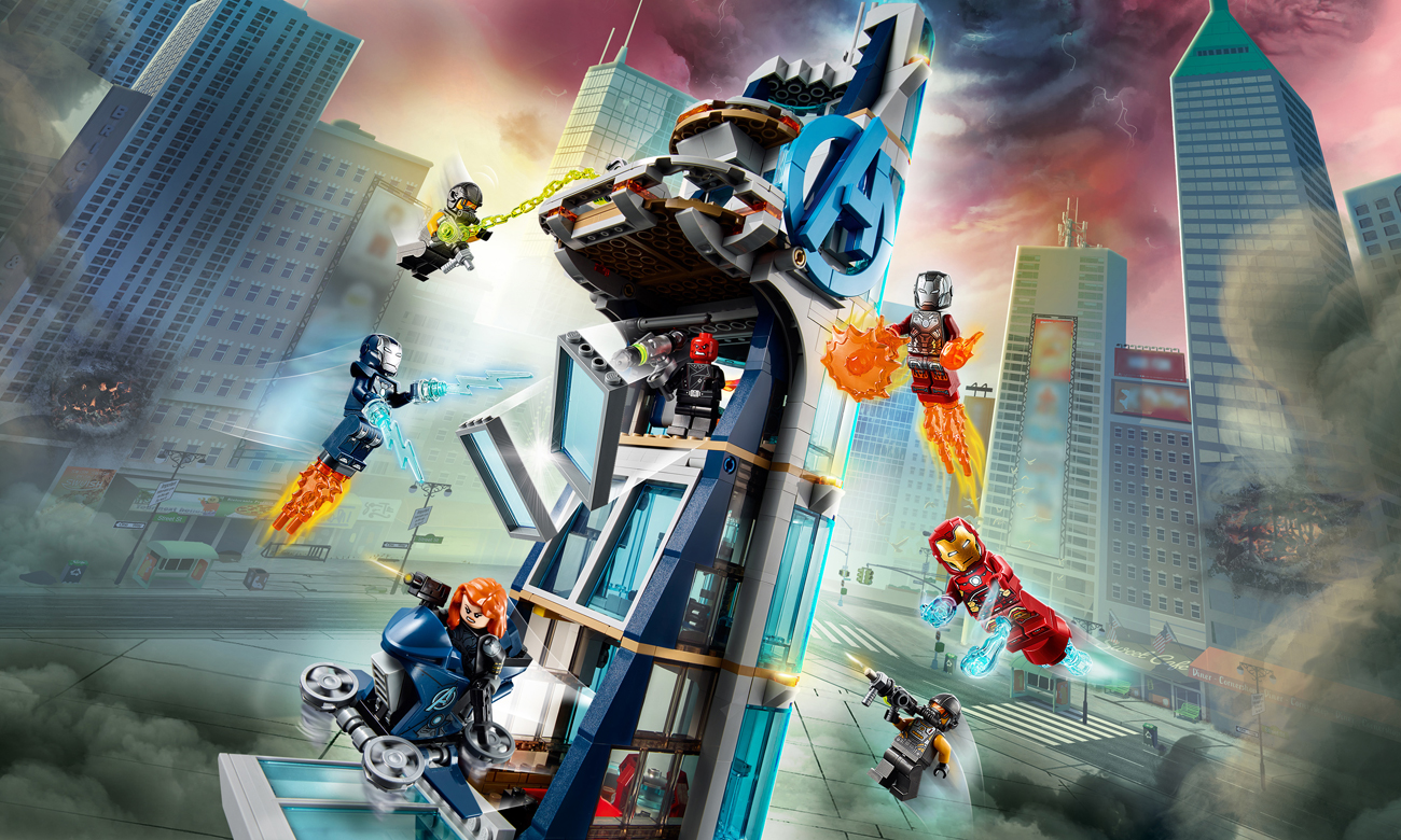 LEGO Marvel Avengers Walka o Wieżę Avengersów