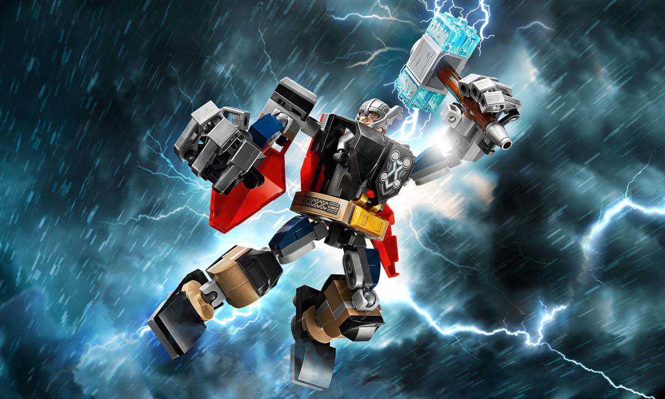 LEGO Marvel Avengers Opancerzony mech Thora