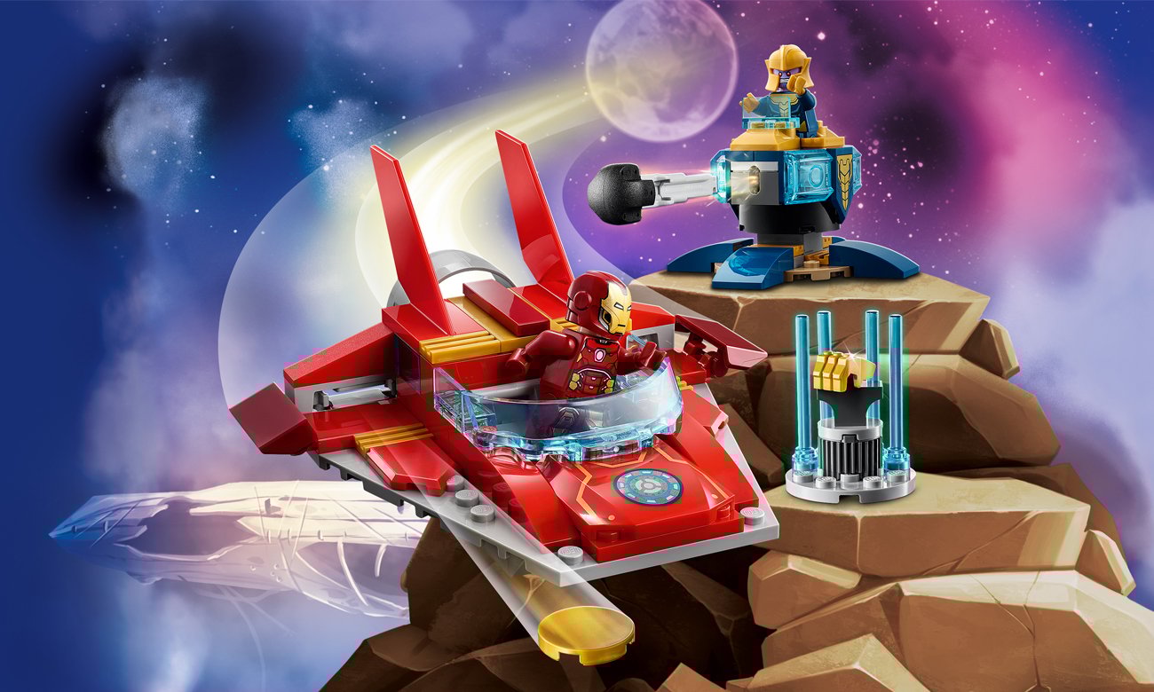 LEGO Marvel Iron Man kontra Thanos