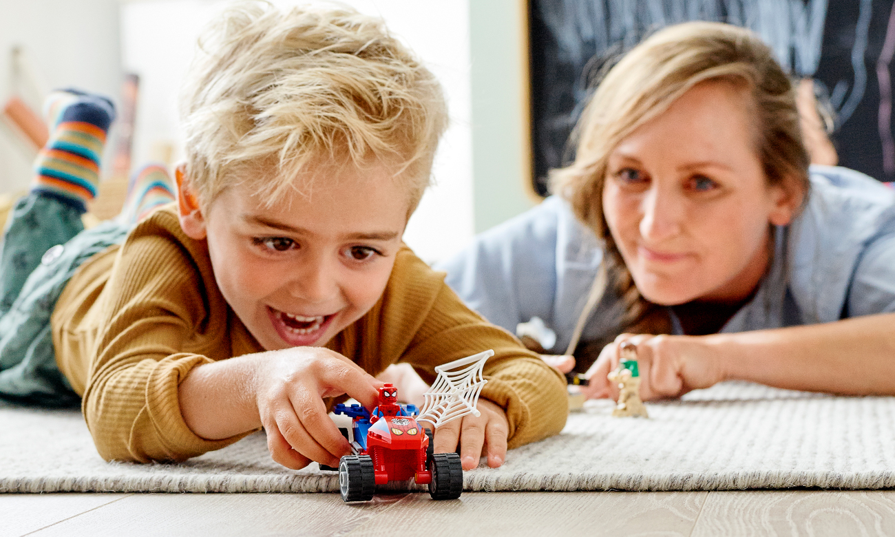 zestaw lego spiderman