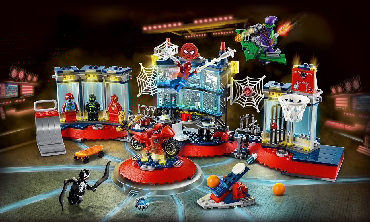 LEGO Marvel Atak na kryjówkę Spider-Mana