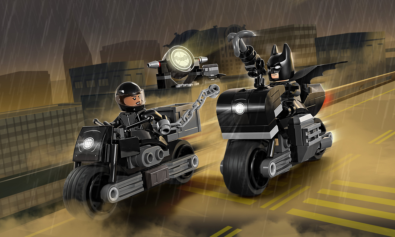 LEGO Super Heroes Motocyklowy pościg Batmana i Seliny Kyle