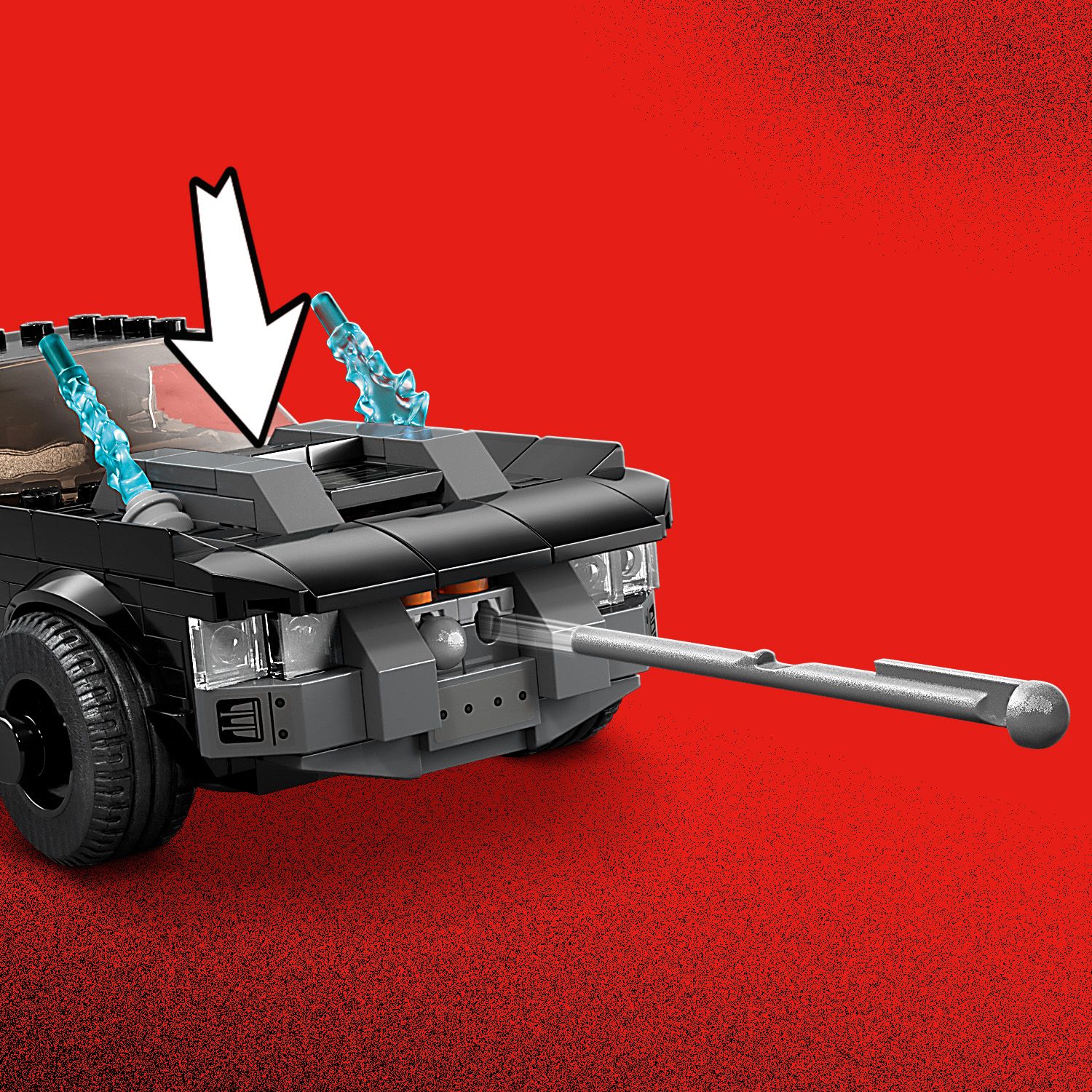 Batmobil™ gotowy do walki